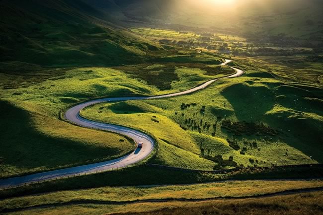 Image of a scenic road